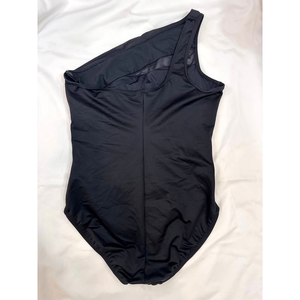 Miraclesuit‎ Jena One Shoulder One Piece Mesh Swimsuit | Black | SZ 16 - Picture 4 of 9